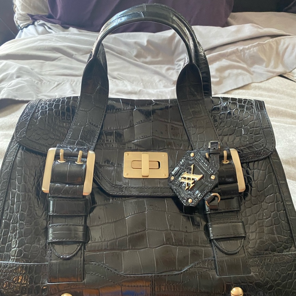 Genuine leather handbag